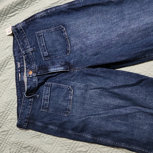 NWT Old Navy extra high rise wide leg Jean - Picture 2 of 5